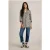 White Stuff Annie Longline Shirt Black Print