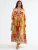 MSN Collection Jurk  geel / rood