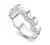 Orphelia Dames 925 Sterling Zilveren Ring – Zilver ZR-7127