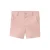 Mango Kids linnen casual short lichtroze