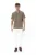 Korte mouwen shirt Regular fit Walnut sand
