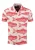 Key Largo Overhemd  beige / rood