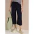 3/4 broek met wijde pijpen in Loose Fit