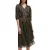 Scotch & Soda Asymmetric Wrap Dress Creatures Of The Night Field Green