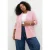 Trendyol Curve Dames Donkerblauw Effen Lang Regular fit Grote maten Blazers