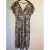 Geisha Dress v-neck sleeveless aop dessin
