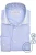 Ledȗb Overhemd blauw, Effen