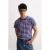 Gestreepte Ronde Hals T-Shirt