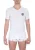 Bikkembergs BKK1UTS08SI – T-shirt – V-hals – Korte mouwen – Wit