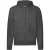 Fruit of the Loom Heren classic heather hooded jacket