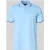 MCNEAL slim fit poloshirt met contraststrepen en ritssluiting