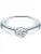 Trilani Ring  zilver / transparant