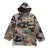 Farah Camouflage Parka Heren (Vintage groen)