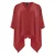 V-halsblouse in crêpe met dalende zijkanten dames Mat Fashion Airwashed