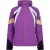 Diadora Isotherm-jas met logo voor dames (Paars)