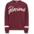 Only Koghella life ls o-neck loose print swt bordeaux