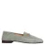 Manfield – Dames – Groene suède loafers –
