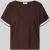 Opus T-shirt van viscosemix met ronde hals model ‘Giprep’