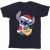 Li-cense Disney heren lilo and stitch kerstmis liefde koekje t-shirt