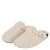 Apollo teddy pantoffels ecru