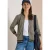 Lichtgewicht blouson in pepita-stijl