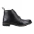 Hush Puppies Heren Joshua Leren Enkelboots (Zwart)