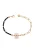 faina Armband  goud / pastelroze / zwart