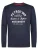 Petrol Industries Sweatshirt  blauw / wit