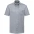 Russell Collectie Heren Korte Mouw Easy Care Oxford Shirt (Zilvergrijs)