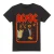 AC/DC Mens Groep Distressed T-shirt (Zwart)