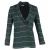 Anine Bing Hertenhoofd Dubbelzijdige Blazer in Groene Polyester