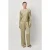 Dante6 Rocco Satin Button Detail Top Sunlit Grass