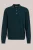 WE Fashion – Heren regular fit trui van merinowol met polokraag – Regular fit – Mosgroen – Merino wol –