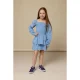 Looxs Revolution Boho jurk/short sky voor meisjes in de kleur