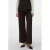 AWARE wide leg casual broek – donkerbruin