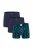 A-dam Boxershorts  turquoise / cyaan blauw / donkerblauw / donkergeel