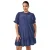 Zizzi viscose zomerblousejurk Plus Size – donkerblauw