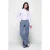 Mart Visser X Caroline Tensen Charlotte straight leg jeans met krijtstreep blauw