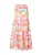 Emily Van Den Bergh Jurk  lichtblauw / oranje / pink / wit