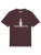 Watapparel Shirt  donkerrood / wit