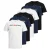 JACK & JONES Shirt  navy / knalrood / zwart / wit