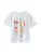 Next Shirt  crème / lichtblauw / kersrood / wit
