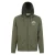 Mountain Warehouse Heren Circle Mountain capuchon met rijgkoord (Kaki Groen)