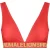 Malelions Women Venetian Bikini Top | Coral