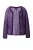 Ulla Popken Gebreid vest  violetblauw / donkerlila