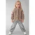 NAME IT MINI teddy baseballjack – beige