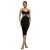 Taille Moulante Met Cut-Outs En Rimpelingen Dames Goddiva