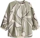 Opus Blouse Faloom met fijne print Army dames