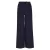 NoBell’ wide leg casual broek – donkerblauw