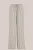 WE Fashion – Dames wide leg seersucker broek met streep – Regular fit – Olijfgroen – Viscose –
